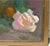 1999 Large Torgesen Murdock “Still Life W/ Peonies & Summer Fruit” Oil on Board For Sale - Image 13 of 18