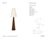 Kelly Wearstler by Visual Comfort Signature Crue 66" Floor Lamp in Natural Walnut with Linen Shade Designer: Kelly...
