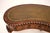 1900 - 1909 Antique Burr Walnut Leather Top Kidney Shaped Desk, 1900 For Sale - Image 5 of 11
