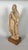 The Virgin Mary in Prayer. Carved wood, traces of polychromy. French work, 16th century. Height 46 cm