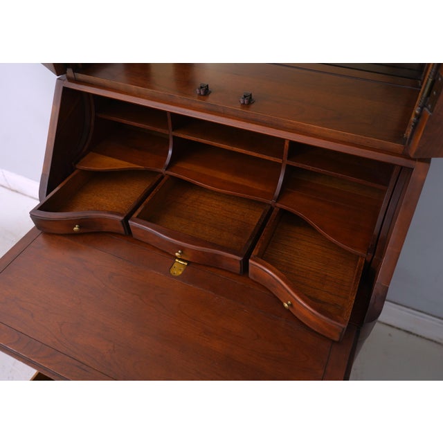 Century French Provincial Mahogany Secretary Desk For Sale In Philadelphia - Image 6 of 18