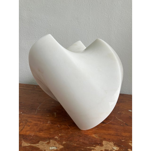 Vintage Biomorphic Marble Sculpture, Unsigned For Sale - Image 4 of 11