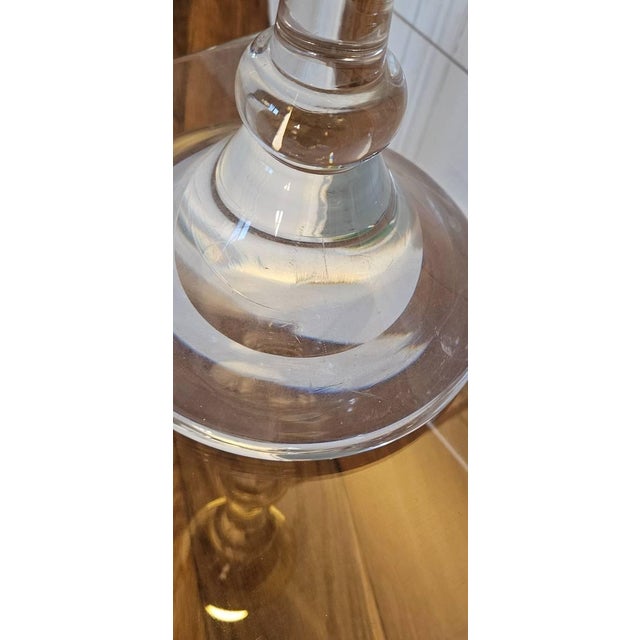 Black Ingo Maurer Glass Table Lamp - Design M, 1980s For Sale - Image 8 of 9