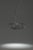 Anwar t 30 suspension lamp, model anwar t 30, designed by stephen burks in 2013. manufactured by parachilna. each...
