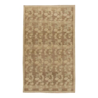 Vintage Turkish Trellis Design Area Rug 5'8" X 9'10" For Sale