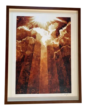 Shepard Fairey "Wayfarin' Stranger" "Going" Print Signed & Numbered 2012