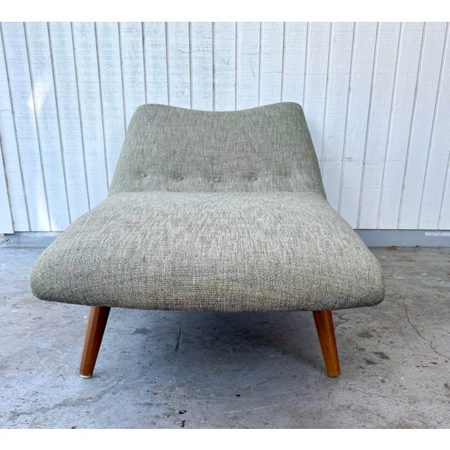 1960s Vintage Mid-Century Modern Mid Century Modern Designer Theo Ruth Daybed Chaise Lounge For Sale In West Palm - Image 6 of 11