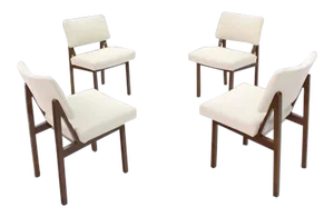 Mid-Century Modern Side Chairs- Set of 4
