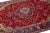 1960s Vintage Persian Tabriz Handmade Medallion Red Wool Rug For Sale In New York - Image 6 of 7