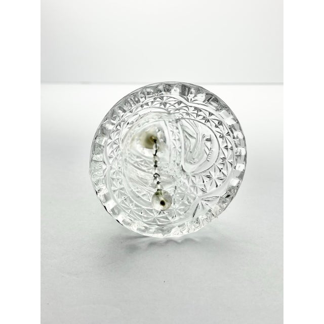Glass 1990s Hofbauer “Byrdes” Crystal Dinnerware Serving Hostess & Decor Set - 5-Piece For Sale - Image 7 of 10