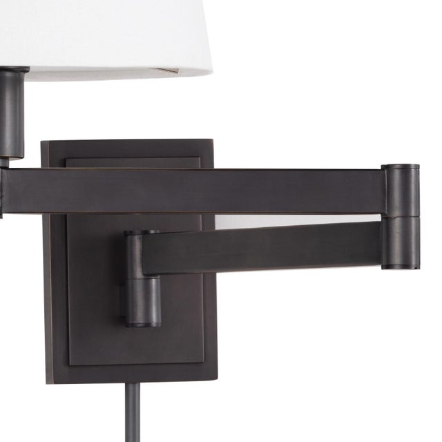 Traditional Regina Andrew Virtue Steel Sconce, Oil Rubbed Bronze For Sale - Image 3 of 6