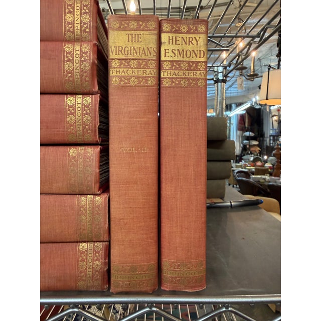 A magnificent, complete 26-volume set of The Works of William Makepeace Thackeray. Published in 1901 as a collaborative...