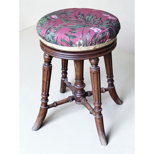 19th Century Napoleon III Piano Stool For Sale - Image 4 of 8