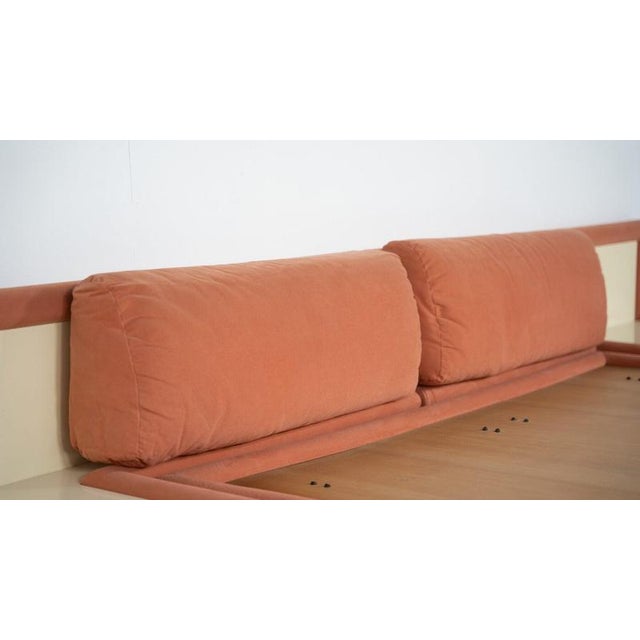 Wood Morna Bed attributed to Afra & Tobia Scarpa for Molteni, Italy, 1972 For Sale - Image 7 of 16