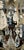 French Country Dennis and Leen "Small Chateau" Iron Chandelier, Rock Crystal For Sale - Image 3 of 12