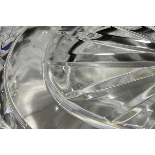 Transparent 1980s Oval Waterford Bowl For Sale - Image 8 of 8