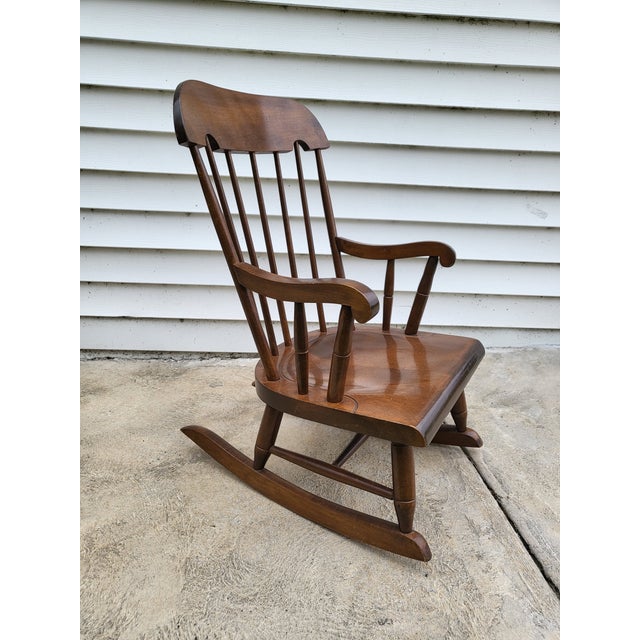 1970s Nichols & Stone Child Rocking Chair Chairish