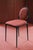 Terracotta Mohair Balzaretti Chair by Daniel Nikolovski & Danu Chirinciuc for KABINET For Sale - Image 6 of 9