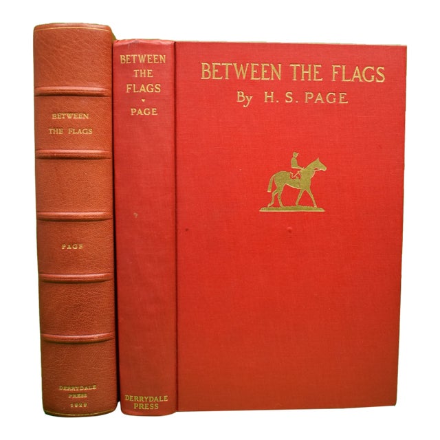 "Between the Flags: The Recollections of a Gentleman Rider" 1929 Page, Harry S. For Sale