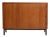 Vintage Scandinavian Oak Sideboard with Roller Shutter, 1960s For Sale