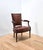 Empire Style Chairs in Leather, Set of 4 For Sale - Image 5 of 8