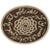 Moroccan Ceramic Brown Plate Chiseled With Arabic Calligraphy Scripts For Sale - Image 9 of 9