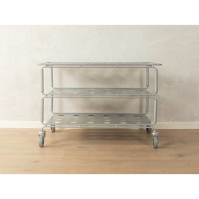 Silver Tunsta Serving Trolley by Niels Gammelgaard for Ikea, 1999 For Sale - Image 8 of 8