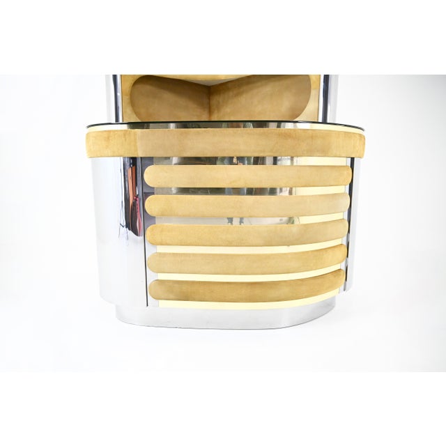 Metal Italian Bar Set, 1970s For Sale - Image 7 of 17