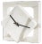 Marble One Cut Table Clock by Moreno Ratti For Sale