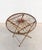 Late 19th Century French Wirework Iron Scallop & Flower Garden Table For Sale In Tampa - Image 6 of 10