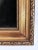 Vintage Original Velvet Flower Oil Painting, Red Flower Still Life Art For Sale - Image 6 of 12