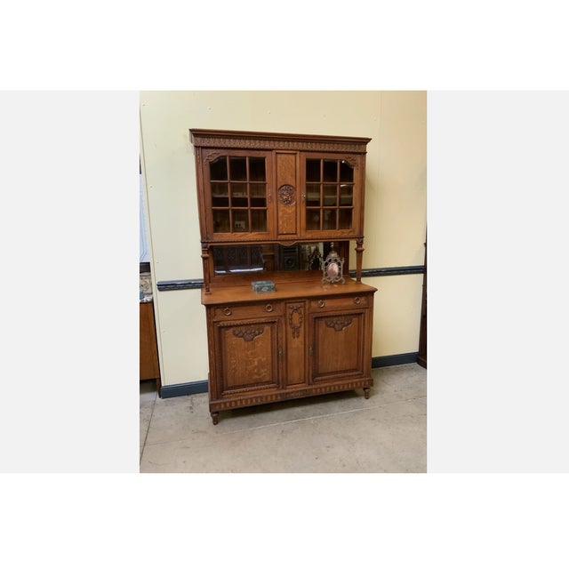 1910s Antique Art Nouveau Cupboard, 1910 For Sale - Image 5 of 10