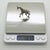Silver Vintage Italian Silver Giraffe Animal Figurine, 1960s For Sale - Image 8 of 11