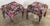 Vintage Postmodern Abstract Upholstered Parsons Stools, a Pair For Sale In Kansas City - Image 6 of 10
