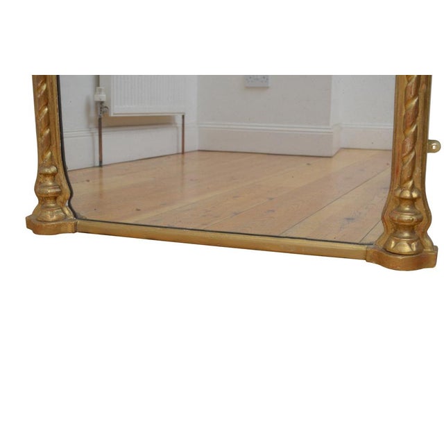 Gilded Pier Mirror, 1860s For Sale - Image 6 of 13