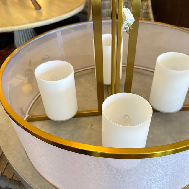 Possini Euro Persephone Drum Pendant For Sale - Image 12 of 12