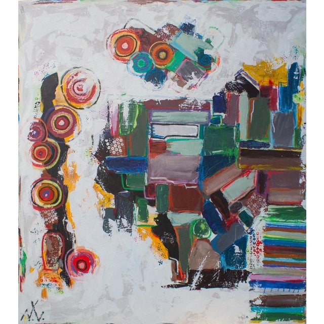 Early 21st Century Natalia Vypritskaia, Assembling the Self, Acrylic and Pastel For Sale - Image 5 of 10