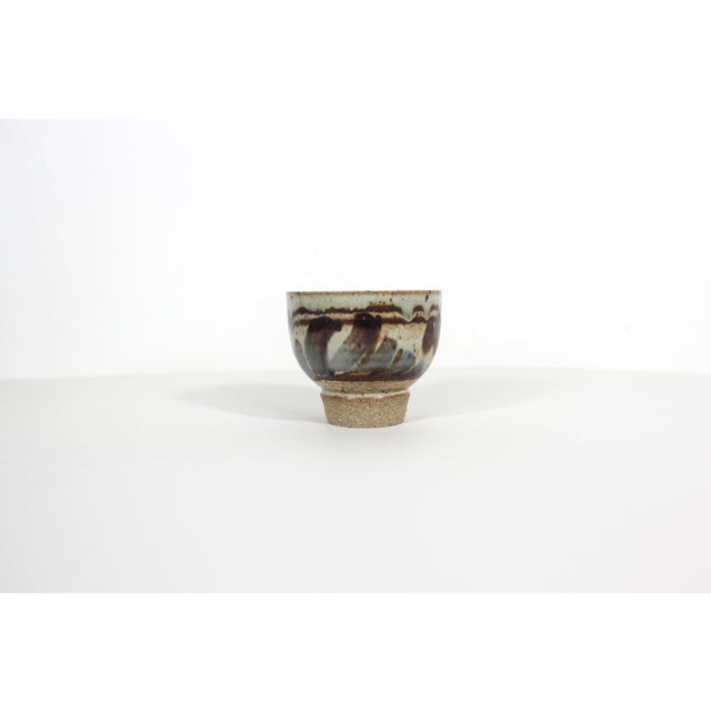 Small Vintage Studio Pottery Bowl For Sale - Image 4 of 8