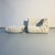 Animal Skin Set of French Togo Chair with Ottoman in White Leather by Michel Ducaroy for Ligne Roset, 1970s, Set of 2 For Sale - Image 7 of 12