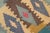 Textile Mid-20th Century Turkish Kilim Multicolor Handmade Tribal Wool Rug For Sale - Image 7 of 8