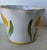 Vintage Italian Hand Painted Terracotta Pottery Cache Pot Planters - Pair For Sale In San Diego - Image 6 of 6