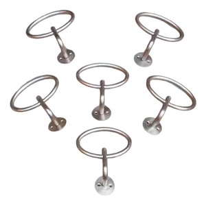 Clito Model Hangers by Sergio Mazza and Giuliana Gramigna for Artemide, Italy, 1960s, Set of 6