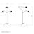 Mid-Century Modern Black Floor Lamp with Three Rotating Arms by Serge Mouille For Sale - Image 13 of 15