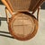 Vintage Natural Wood Cane Chair, 1980s For Sale - Image 13 of 18
