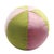 Contemporary Velvet Ball Cushion in Pink and Green by Lo Decor For Sale - Image 3 of 3
