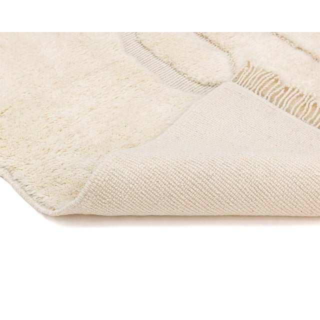 Hand-Knotted Wool Premium Rug by Azele Studio For Sale - Image 9 of 11