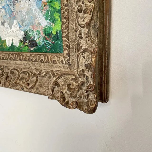 Beige Felix Bachmann, Abstract Composition, 1910, Acrylic & Mixed Media on Board, Framed For Sale - Image 8 of 12