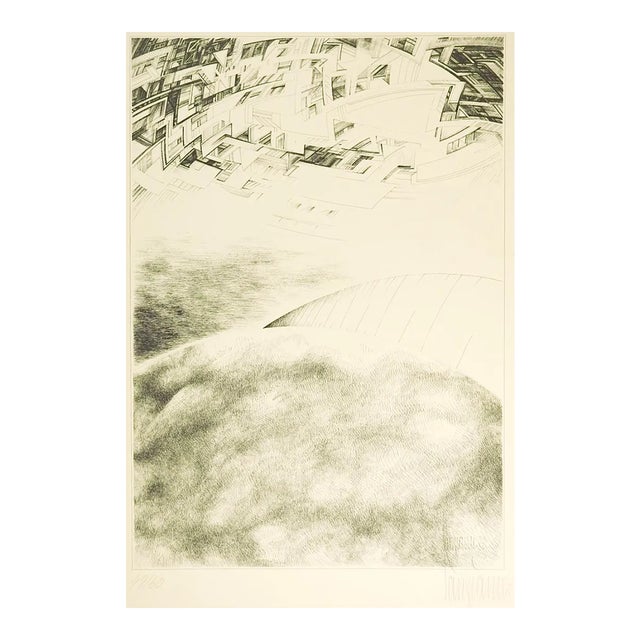 Late 20th Century Abstract Lithograph For Sale