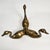 Brass Vintage Brass Swan Coffee Table With Round Glass Top For Sale - Image 8 of 14