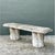 Vintage Faux Bois Concrete Garden Bench For Sale - Image 10 of 12
